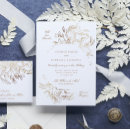 Recherche de faux gold foil invitations Métallisé
