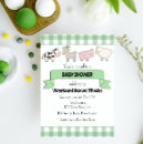 Recherche de agricole invitations Bébé garçon