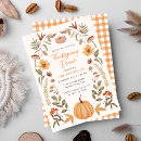 Recherche de de dîner thanksgiving invitations Feuilles d'automne