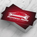 Recherche de voiture rouge cartes visite Mécanique