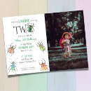 Recherche de deuxième anniversaire invitations Neutre
