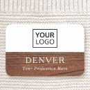 Recherche de design badge identification Employé professionnel