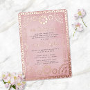 Recherche de foil quinceanera invitations Fille