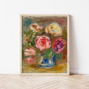 Recherche de peinture renoir posters Fleurs