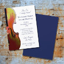 Recherche de music recital invitations Violon