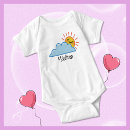 Recherche de nuage kawaii bébé vêtements Heureux