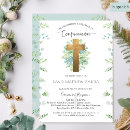 Recherche de la fille confirmation invitations Élégant