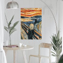Recherche de cri munch art Vintage
