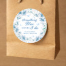 Recherche de papillons bleus autocollants Aquarelle