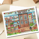 Recherche de vitrine cartes postales Été