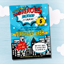 Recherche de hero anniversaire invitations Bleu