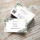 Recherche de eucalyptus cartes visite Code qr