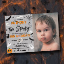 Recherche de éffrayant anniversaire invitations Fête d'anniversaire d'halloween