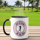 Recherche de golfeur de femme tasses Drôle