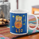 Recherche de zodiaque lion tasses Leo le lion