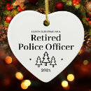 Recherche de officier de police ornements Retraite