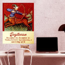 Recherche de astrologie vintage art Sagittaire