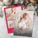 Recherche de noël faire part naissance Élégant