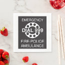 Recherche de urgence serviettes Police