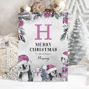 Recherche de pingouins mignons noël cartes Pour enfants