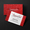 Recherche de paillettes rouges cartes visite Salon