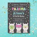 Recherche de pyjama party invitations Pour elle