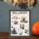 Recherche de décoration de halloween posters Typographie