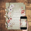 Recherche de nuptiales romantiques douche invitations Vintage