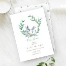 Recherche de bunny baby shower invitations Vert