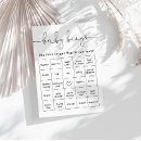 Recherche de baby shower jeux Minimaliste