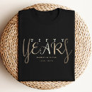 Recherche de 50 ans mariage tshirts Élégant