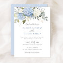 Recherche de blue floral mariage invitations De élégante