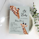 Recherche de giraffe invitations Neutre