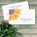 Recherche de jaune standard cartes visite Floral