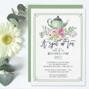 Recherche de watercolor bridal shower invitations Floral