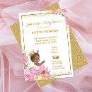 Recherche de douche ethnique de bébé invitations Afro américain