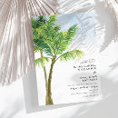 Recherche de palm tree mariage invitations Couple