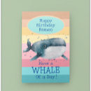 Recherche de baleinier cartes postales Baleine mignonne