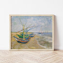 Recherche de bateaux van gogh posters Peinture à l'huile