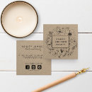 Recherche de papier kraft cartes visite Floral
