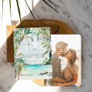 Recherche de de mer mariage invitations Palmiers
