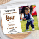 Recherche de touchdown invitations Pour enfants
