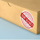 Recherche de timbre rouge autocollants Secret