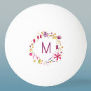 Recherche de aquarelle balles ping pong Monogramme