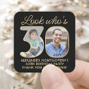 Recherche de feuille vintage autocollants Moderne