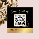 Recherche de étiquette noir cartes visite Code qr