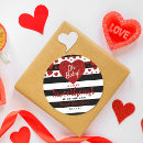 Recherche de coeur noir et rouge autocollants Invités