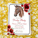 Recherche de derby party invitations Rustique