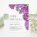 Recherche de lilac baby shower invitations De