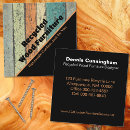 Recherche de recyclé cartes visite Bois